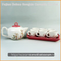 China Supplier High Quality Cheap New pop shape ceramic teapot